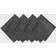 Elrene Home Fashions Barcelona Damask Cloth Napkin Gray (43.18x43.18cm)