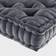 Intelligent Design Azza Poly Chenille Square Indoor Floor Pillow Complete Decoration Pillows Grey (50.8x50.8cm)