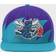 Mitchell & Ness Charlotte Hornets Hardwood Classics Sharktooth Snapback Hat Sr