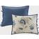 Madison Park Bayside Loose Sofa Cover Blue (200.66x99.06cm)