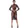 Noir Handmade Kleid Flockprint