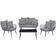 Manhattan Comfort Portofino Outdoor Lounge Set