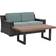 Crosley Furniture Beaufort Outdoor Lounge Set, 1 Table incl. 1 Sofas