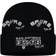 Mitchell & Ness San Antonio Spurs Hardwood Classics Timeline Cuffed Knit Hat Men - Black