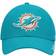 '47 Miami Dolphins Miata Clean Up Primary Adjustable Hat Women - Aqua