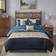 Madison Park Signature Serene Bedspread Blue (228.6x228.6cm)