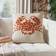 Safavieh Lilia Crab Complete Decoration Pillows Red, Beige (50.8x50.8cm)