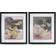 John Lewis & Partners Evening Shimmer Framed Art 62x72cm 2pcs