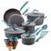 Rachael Ray Cucina Cookware Set with lid 18 Parts