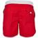 Urban Classics Retro Swim Shorts - Firered/White