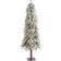 Nearly Natural Pre-Lit Flocked Grand Alpine Artificial Christmas Tree 152.4cm