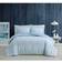 Brooklyn Loom Trevor Duvet Cover White, Blue (264.16x228.6cm)