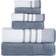Modern Threads Reinhart Bath Towel Blue (147.32x71.12cm)