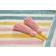 LR Home Striped Blankets Blue, Yellow, Pink (152.4x127cm)