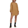 Adidas Balloon Sleeve Sweatshirt Dress - Golden Beige