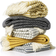 Klippan Yllefabrik Knut Couverture Jaune (200x130cm)