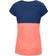 Babolat Play Capsleeve T-shirt Women - Coral/Blue