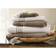 Modern Threads Stripe Bath Towel Brown (137.16x76.2)