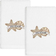 Linum Home Textiles Beach Life Guest Towel White (76.2x40.64cm)