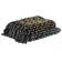 LR Home Modern Interwoven Blankets Black, Gold (152.4x127cm)