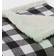 Eddie Bauer Cabin Plaid Cotton Yarn Dyed Flannel Throw Pillow & Blanket Set Blankets Black, White