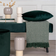 House Nordic Di Cotone A Strisce Verde E Bianche 130 x 160 cm Coperta Bianco, Verde (160x130cm)