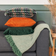House Nordic Di Cotone A Strisce Verde E Bianche 130 x 160 cm Coperta Bianco, Verde (160x130cm)
