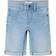 Name It Sofus Tax Long Denim Shorts - Light Blue Denim