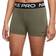 Nike Pro 365 3" Shorts Women - Medium Olive/Black/Black