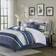 Madison Park Blaire Bedspread Blue (264.16x233.68cm)