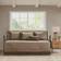 Madison Park Boone Loose Sofa Cover Brown (190.5x99.06cm)