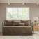 Madison Park Boone Loose Sofa Cover Brown (190.5x99.06cm)