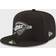 New Era Oklahoma City Thunder Black & White Logo 59FIFTY Fitted Hat Sr