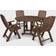 Polywood Nautical Patio Dining Set