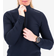 Fusion Zip Neck Jersey Women - Dark Night Blue