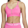 Nike Dri-FIT Indy Light-Support Padded V-Neck Sports Bra - Pinksicle/Desert Berry/Pinksicle/White