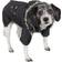 Petlife Ruff-Choppered Denim Fashioned Wool Dog Coat Jacket XS