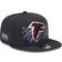 New Era Atlanta Falcons 2021 NFL Crucial Catch 9FIFTY Snapback Adjustable Hat Men - Charcoal