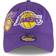 New Era Los Angeles Lakers Back Half 9TWENTY Adjustable Hat Men - Purple