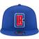 New Era LA Clippers Official Team Color 9Fifty Adjustable Snapback Hat Men - Royal