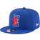 New Era LA Clippers Official Team Color 9Fifty Adjustable Snapback Hat Men - Royal