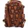 Loungefly Hello Kitty Pumpkin Spice Aop Mini Convertible Backpack - Brown