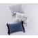 Levtex Home Bennett Chambray Tassel Complete Decoration Pillows Blue (45.72x35.56)