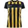 Craft Progress 2.0 Stripe Jersey T-shirt Women - Black/Sweden Yellow