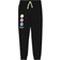 Under Armour Boy's Rival Fleece Anaml Joggers - Black/White (1370204-001)