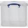 Really Useful Versatile Clear Storage Box 84L