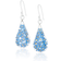 Everlasting Flowers Enchanted Memories Earrings - Silver/Blue