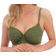 fantasia Beach Waves Full Cup Bikini Top - Olive