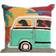 Liora Manne Frontporch Beach Trip Complete Decoration Pillows Blue (45.72x45.72cm)