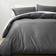 Supima Washed Sateen Duvet Cover Gray (243.84x233.68cm)